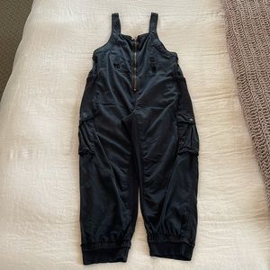 Free people, black jumpsuit, size Lg